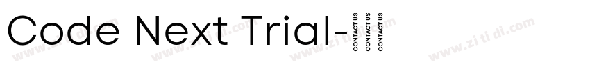 Code Next Trial字体转换